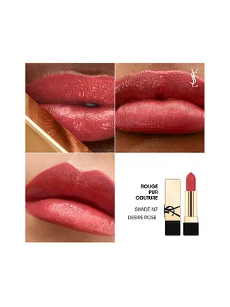 YVES SAINT LAURENT | Lippenstift - Rouge Pur Couture Lippenstift (08 Bitten Brown) | dunkelrot